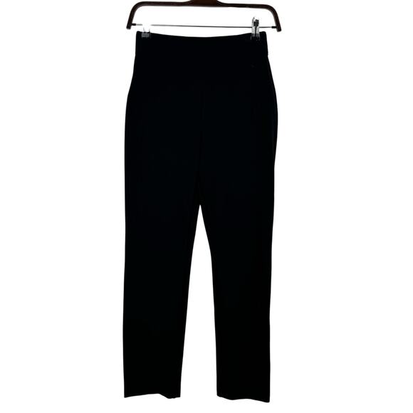 Spanx The Perfect Pant Womens XS Black Straight Ponte Stretch Slim Career Office - Picture 1 of 11